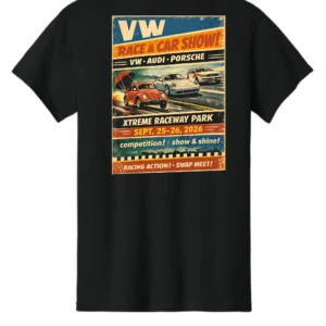 VW Drag Race and Car Show Vintage Tee